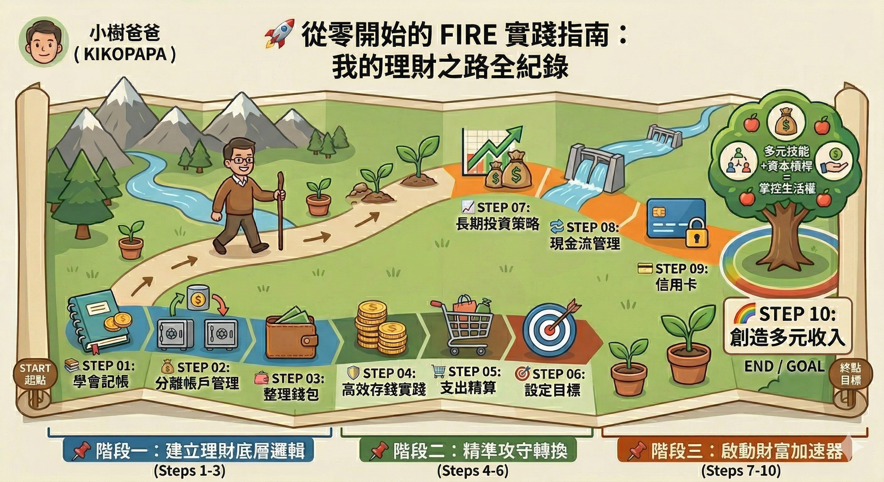 我的理財之路 10 步驟全紀錄
